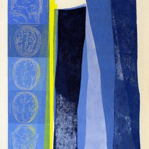 Befund, linoprints/cotton, 150 x 90 cm, 2009