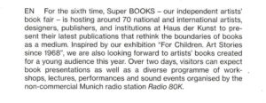 Super BOOKS-2025-Text-eng-Haus der Kunst-Munich